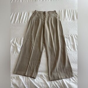 Rewash Tan Wide Leg Pants